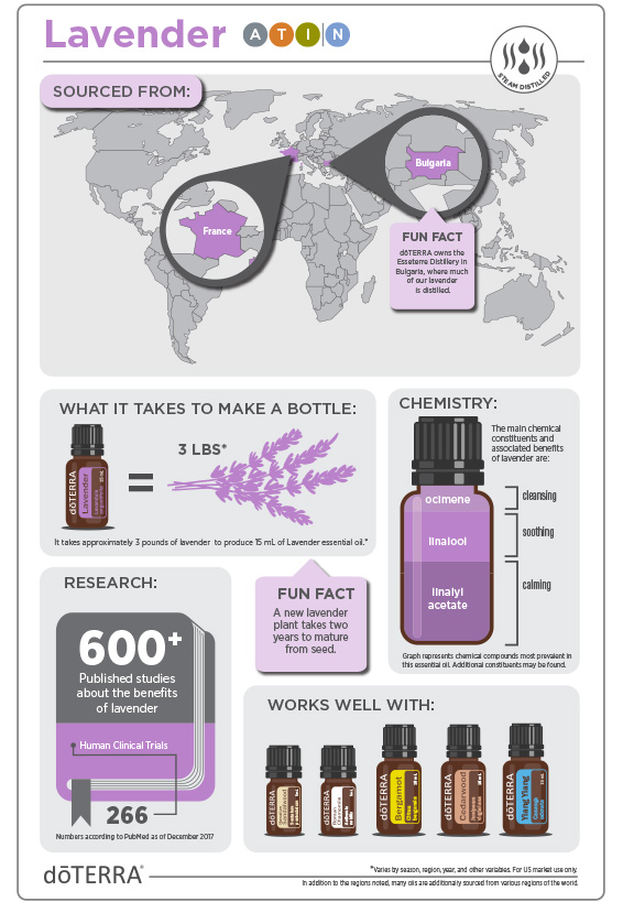 Discover Solutions Lavender Dōterra Essential Oils
