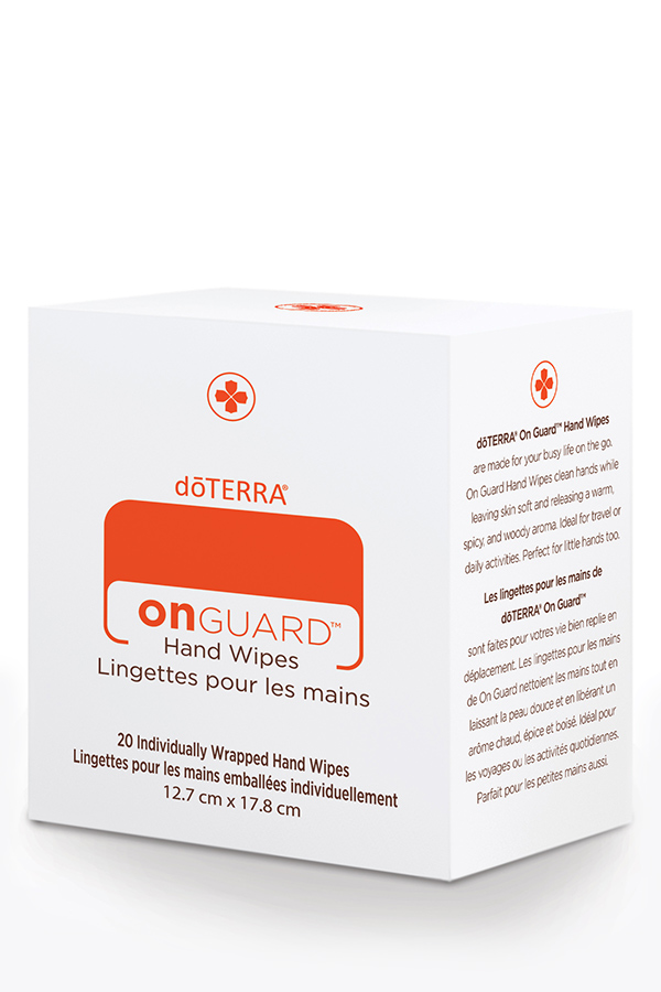 On Guard Hand Wipes 20 Pack | dōTERRA Essential Oils