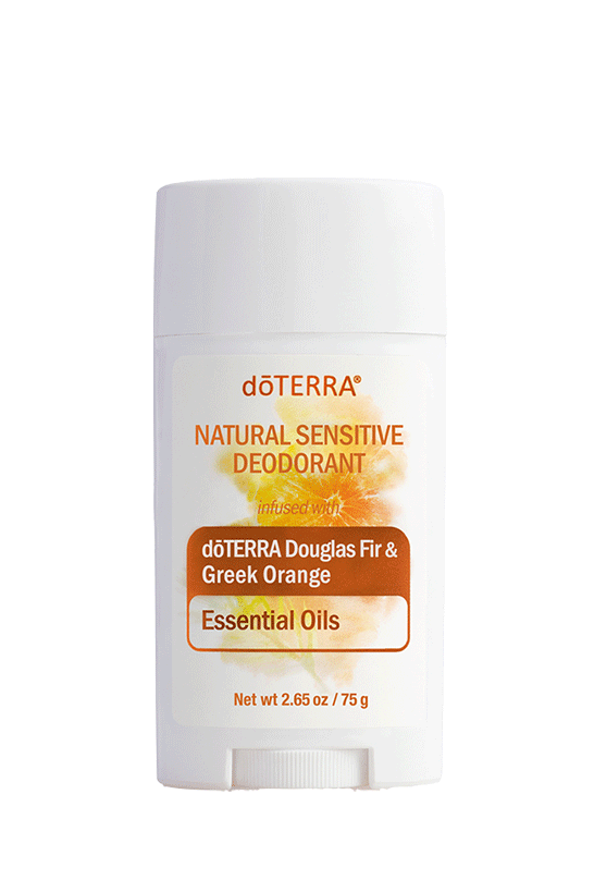 Natural Sensitive Deodorant infused with dōTERRA Douglas Fir & Greek Orange