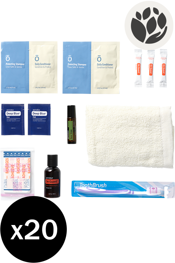 72-Hour Emergency Relief Hygiene Kit (20-Pack) | doTERRA Essential 72-Hour Emergency Relief Hygiene Kit (20-Pack) | doTERRA Essential