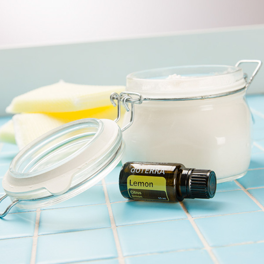 DIY Soft Scrub Cleanser DTERRA Essential Oils